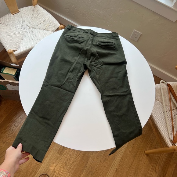 Banana Republic Sloan Pant in Hunter Green (Size 10) - Picture 7 of 7